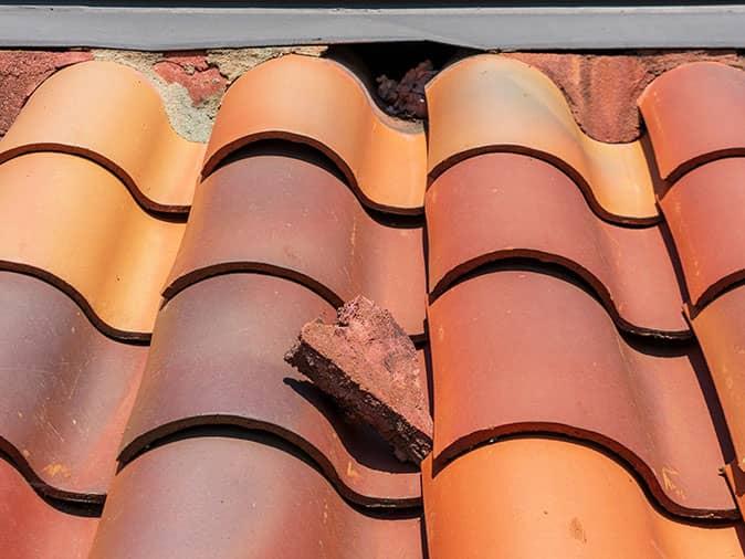 Learn More About How You Can Prevent Pests Around Your Home damaged roof and rodent entry point on home in arizona